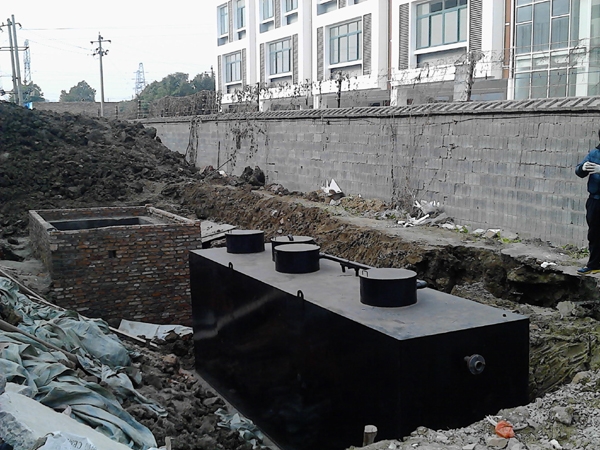 高端住宅小區(qū)地埋式生活污水處理設(shè)備