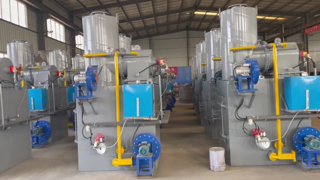 垃圾焚燒爐生產(chǎn)車(chē)間