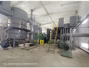 新疆某部隊(duì)15噸/天生活垃圾熱解焚燒項(xiàng)目