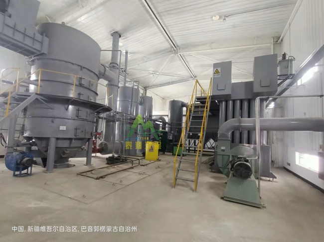新疆某部隊15噸/天生活垃圾熱解焚燒項目
