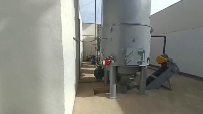 垃圾熱解車(chē)間及內(nèi)部構(gòu)造