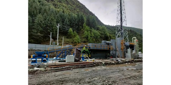 四川垃圾焚燒爐安裝現(xiàn)場